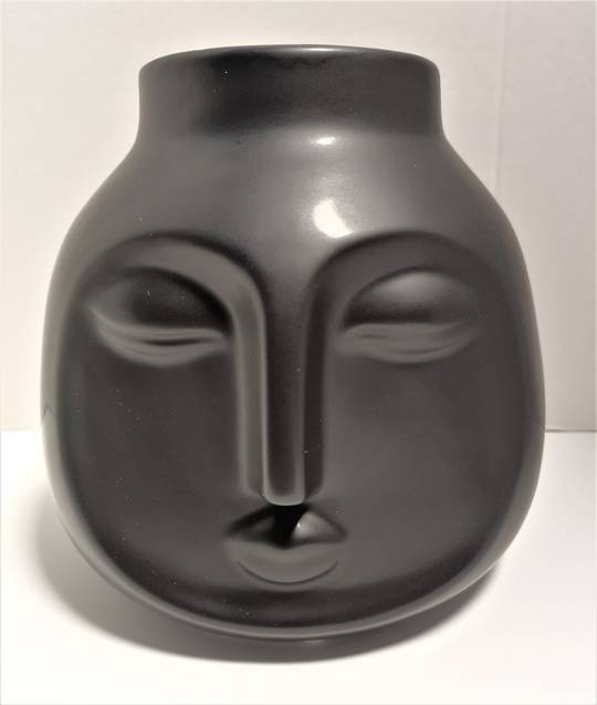 Small Black Face Container